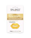 Balance Active Formula Gold Collagen Hydrogel Lip 2 Masken 12 g - Buy Online on SooperMarket.com