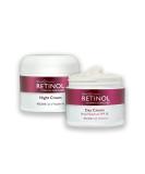 Retinol Anti-Aging  Vitamin Enriched Night Cream & Day Cream - Your 24 HOUR skincare duo that works day and night to give you younger-looking skin  1 Ounce Each - Buy Online on SooperMarket.com