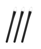 Cysthade Applicator Set - 3PCS Black Silicone Eyeshadow Brushes | Professional Make-Up Tools for Women & Girls - Buy Online on SooperMarket.com