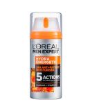 L'Oreal Paris Men Expert Anti-Fatigue Moisturiser Hydra Energetic Men's Moisturiser With Vitamin C* Helps Fight Of Appearance of Dark Circles And Intensively Hydrates Skin 100ml 100 ml (Pack of 1) - Buy Online on SooperMarket.com