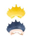 Naihod Soft Baby Shower Cap 2 Piece Set - Adjustable Bathing Shampoo Protection Hat for Toddler Kids - Buy Online on SooperMarket.com