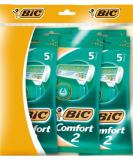 BIC Comfort 2 Men's Twin Blade Disposable Razor - Buy 5 Packs of 5 - Best International Shipping! - Buy Online on SooperMarket.com