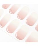 DANNI & TONI 28 Stickers Semi Cured Nail Wraps Soft Self-Adhesive Gel Nail Stickers(in The Mood for Love) Translucent Gradient of Light Pink - Buy Online on SooperMarket.com