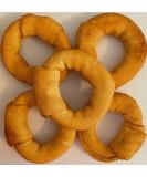 Rawhide Donuts for Dogs - Honey Flavour (Size 3.5'' Pack of 5) - Buy Online on SooperMarket.com