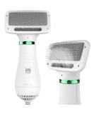 LIVEKEY 2-in-1 Pet Hair Dryer & Slicker Brush | Adjustable 2 Temperatures | For Small & Medium Dogs/Cats - Buy Online on SooperMarket.com