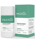 Magsol Magnesium Deodorant - Lemongrass 2.8 oz | Natural, Aluminum-Free, Long-Lasting Freshness - Buy Online on SooperMarket.com