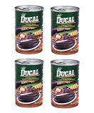 DUCAL Refried Black Beans 4 Pack - 425g each | Frijoles Negros Volteados Molidos - 15 oz. - Best Value - Buy Online on SooperMarket.com