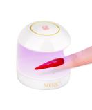 MEKK Mini UV Gel Nail Lamp 18W LCD Type-C Professional Nail Dryer - White - Buy Online on SooperMarket.com