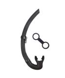 Silicone Snorkel for Diving and Underwater Activities - Black - Buy Online on SooperMarket.com