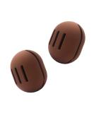FERYES 2 PCS Makeup Sponge Holder - Silicone Beauty Blender Case for Travel | Brown Makeup Sponge Storage - Buy Online on SooperMarket.com