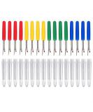 Blulu Seam Ripper Stitch Thread Unpicker Set - 16 Pieces, Assorted Colors - Buy Online on SooperMarket.com