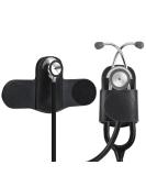 Leather Stethoscope Holder Hip Clip - Black Holster with Inner Pocket & Velcro for Doctors Nurses EMTs | Buy Online - Buy Online on SooperMarket.com