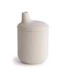 Mushie 100% Silicone Baby Sippy Cup | 6 Months+ | Shifting Sand Color - Buy Online on SooperMarket.com