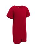 Special Needs Clothing Popper Vest Short Sleeve Bodysuit with Crouch Snap Button Adaptive Clothing For Children with Special Needs Supersoft Cotton Elastane Fabric By Kaycey 9-10 Years Red - Buy Online on SooperMarket.com