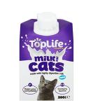 Toplife Lactose Reduced Cows Milk for Cats 200ml (PACK OF 6) - Buy Online on SooperMarket.com
