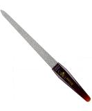 Camila Solingen CS19 8 inch Professional Sapphire Metal Nail File for Fingernail and Toenail Care - Stainless Steel, Double Sided Coarse Fine, Made in Solingen Germany - Manicure Pedicure Tool (Pack of 1) - Buy Online on SooperMarket.com