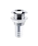 EEYAD 316 Stainless Steel Boat Thru-Hull Fitting Drain - 3/4 I.D. Hose Compatible - Buy Online on SooperMarket.com