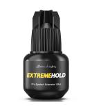 Extreme Hold Eyelash Extension Glue For Professionals | Strongest Black Lash Adhesive for Long Lasting Semi Permanent Individual Lash Extensions | 0.5-1s Fastest Drying & up to 8 Weeks Retention - Buy Online on SooperMarket.com