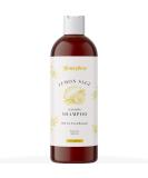 Sulfate Free Lemon Sage Shampoo for Oily Hair - Deep Cleansing Clarifying Shampoo with Keratin and Tea Tree Oil for Men and Women - Buy Online on SooperMarket.com