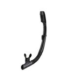AQUA A DIVE SPORTS Dry Snorkel for Snorkeling, Scuba Diving & Swimming - Adult & Youth - Top Dry Valve, Silicone Mouthpiece - All Black - Buy Online on SooperMarket.com