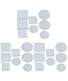 24pcs Beaded Accessories Foam DIY Kumihimo Eva Round Knitting Plates Set - Buy Online on SooperMarket.com