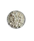 Edible White Pearl Sugar Sprinkles Candy Mixing Size Baking Cake Decorations Cupcake Toppers Cookie Decorating Wedding Party Valentine's Halloween Christmas Supplies 120g/ 4.23oz - Buy Online on SooperMarket.com