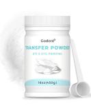 Godora DTF Powder White Digital Transfer Hot Melt Adhesive  DTF PreTreat Transfer Powder for Black or Dark Colored Garments  DTF Hot Melt Adhesive Powder for All DTF and DTG Printers  450g - 16oz 16oz(450g) White - Buy Online on SooperMarket.com