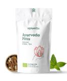 Ayurveda Tea Pitta Organic 100g (50 Cups) | Herbal Loose Leaf Tea with Liquorice Ginger Cinnamom Fennel Mint Cardamom Turmeric REPLANTEA - Buy Online on SooperMarket.com