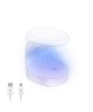 Buy Mini LED UV Nail Dryer | Portable 16W USB Nail Lamp for Gel Nails & Manicure Tools - White - Buy Online on SooperMarket.com