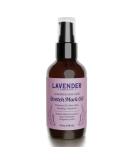 Buy Natural Lavender Body Oil - Vitamin E & Rosehip for Stretch Marks Scars | Skincare for Women Dry Skin | 4oz - International Shipping Available - Buy Online on SooperMarket.com