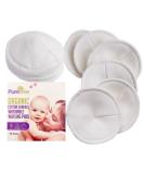 Organic Cotton Washable Nursing Pads - PureTree Reusable Breastfeeding Pads (Pack of 10) - Buy Online on SooperMarket.com