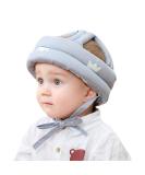 Baby helmet protection helmet infant toddler children anti-collision head protection cap protective hat cotton hat head protection hat adjustable head protection 6 to 60 months baby gray crown - Buy Online on SooperMarket.com