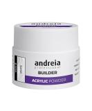 Andreia Professional Acrylic Builder Powder - White 35g | Self-Leveling, Durable, Long-Lasting Nail Extension Powder - Salon Quality - Buy Online on SooperMarket.com