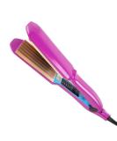 Naveso Crepe Iron for Hair | Adjustable Temperature Hair Crimper for Volume & Fluffy Hairstyles | 5 Heat Settings & Ceramic Plates - Buy Online on SooperMarket.com