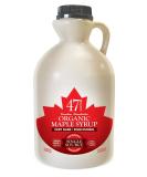 47 North Single Source Organic Maple Sryup Grade A Very Dark 1000ml Strong in taste and so perfect for baking glazing for hearty meat barbeque and also in the coffee! - Buy Online on SooperMarket.com
