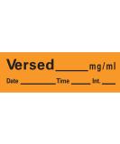 PDC AN-149 Anesthesia Removable Tape with Date, Time & Initial - 1/2 Width, 500' Length, 333 Imprints - Orange - Buy Online on SooperMarket.com
