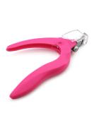 KADS Pink Nail Scissors for Acrylic Nail Art | Precision False Nail Clipper & Cutter for Manicure - Buy Online on SooperMarket.com