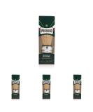 Proraso Green Line Shaving Brush - Natural Bristle Chrome-Plated Handle Pack of 4 | International Shipping Available - Buy Online on SooperMarket.com