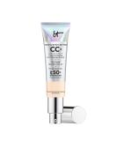 IT Cosmetics Your Skin But Better CC+ Cream, Light (W) - Color Correcting Cream, Full-Coverage Foundation, Hydrating Serum & SPF 50+ Sunscreen - Natural Finish - 1.08 fl oz 1.08 Fl Oz (Pack of 1) Light (warm undertone) - Buy Online on SooperMarket.com