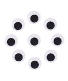 50pc 40mm Black Googly Wiggle Eyes | Self-adhesive for Crafts & Decorations - Buy Online on SooperMarket.com