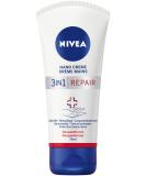 NIVEA 3-in-1 hand cream (75 ml) rich skin cream with dexpanthenol for intensive care hand care for very dry and cracked hands 75 ml (Pack of 1) - Buy Online on SooperMarket.com
