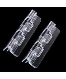 2Pcs Universal Glass Cover Clips for Fish Tanks - 6mm/8mm/10mm Sizes - Acrylic Holders for Rimless Aquariums - Buy Online on SooperMarket.com