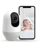 Nooie Baby Monitor, WiFi Pet Camera Indoor, 360-degree IP Camera, 1080P Home Security Camera, Motion Tracking, Super IR Night Vision, Works with Alexa, Two-Way Audio, Motion & Sound Detection 1 pack - Buy Online on SooperMarket.com