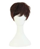 MapofBeauty Fashion Women Natural Short Curly Wig (Dark Brown) - Buy Online on SooperMarket.com