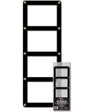 BCW 1-4CS-B 4 Card Screwdown Holder - Black Border - Buy Online on SooperMarket.com