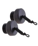 LEIPUPA 2Pcs Threaded Dust Cap Plug for Scuba Tank Valve End Cap (ID 0.6 inch) - Dive Accessory - Buy Online on SooperMarket.com