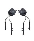 Comtac I & II ARC Adapter - Tactical Helmet Accessories Rail Suspension Mount Version for Airsoft Activities Ear Protection - Hearing Protection for Peltor Comtac Tactical Headset Airsoft Headset Black - Buy Online on SooperMarket.com