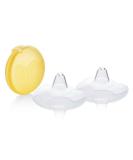 Medela Contact Nipple Shields - BPA-Free Soft Silicone 16mm Small - Includes 2 Shields & Case for Nursing Comfort - Buy Online on SooperMarket.com