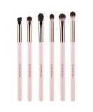 Eye Makeup Brush Set, 6 Pcs Professional Blending Eyeshadow Makeup Brushes for Concealer Eyebrows Eyeliner, Soft Hairs & Wood Handle - Buy Online on SooperMarket.com