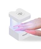 Modelones Mini LED Nail Lamp - Portable UV Gel Nail Dryer with Quick-Dry Technology - Travel-Friendly Cute Meow Design for Home DIY Manicures - Buy Online on SooperMarket.com